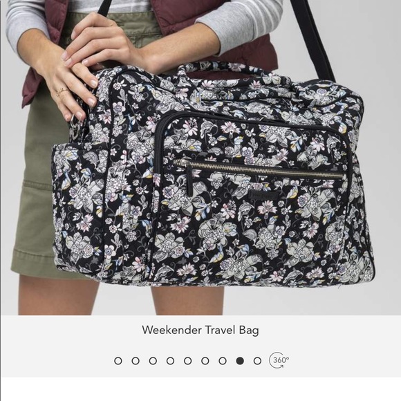Vera Bradley Weekender Travel Bag - Picture 8 of 10